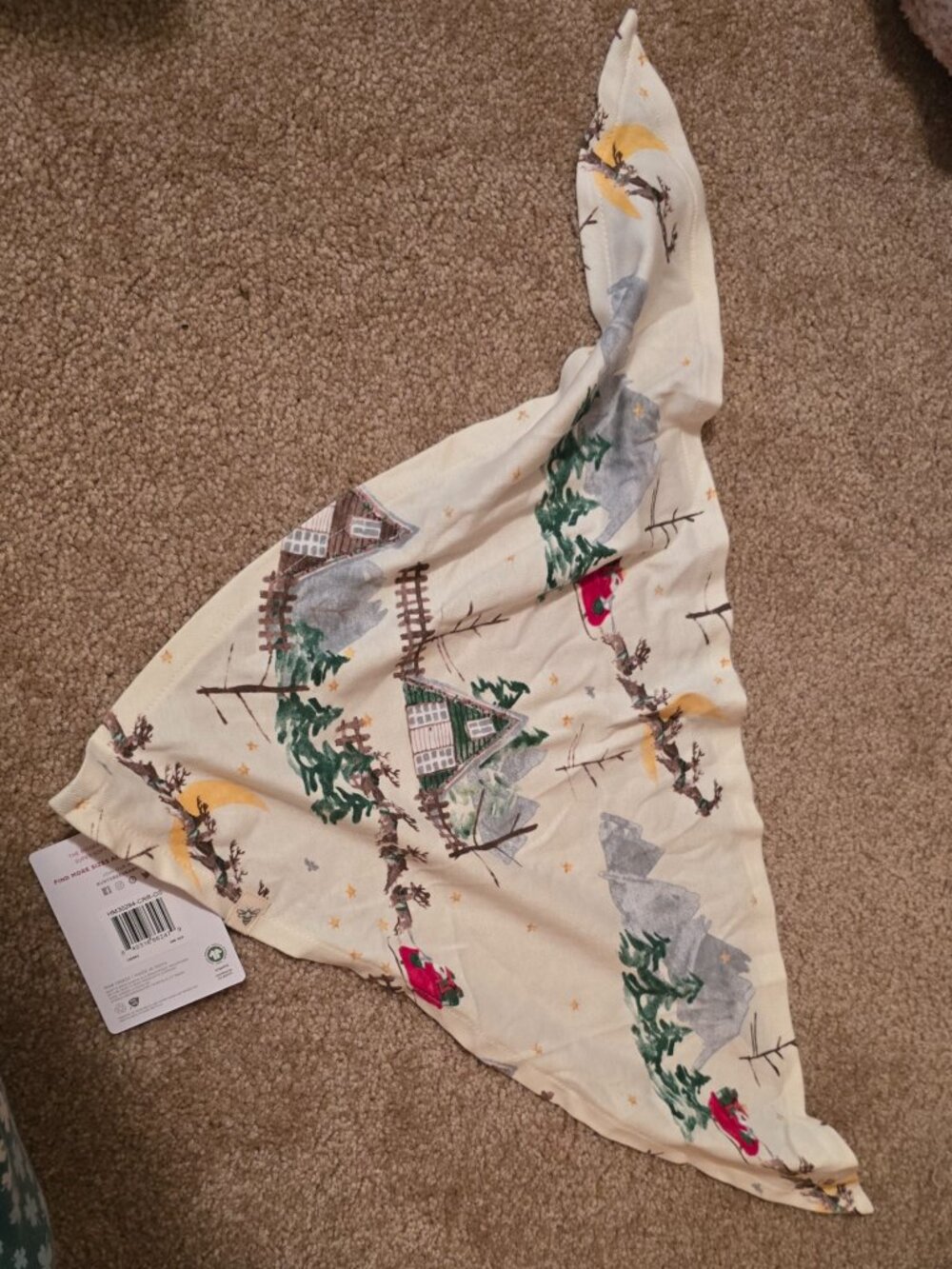Burt's Bees Baby Holiday Family Jammies Collection Pet Bandana